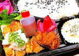 グリルチキンの和風おろしぽん酢がけ弁当(餃子工房ちびすけ 十三店)