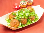 たこ焼き【無地ネギ】6個入りTakoyaki(Plain + Green O nions)6pieces（カリトロ三国 本店）