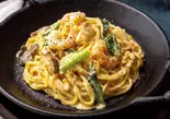 海鮮カルボ Seafood Carbonara（てっぱんのスパゲッティ ミーナ天神店）