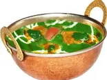 海老とほうれん草のカレー Prawn Spinach Curry（Mt.Everest カレーハウス神戸店）