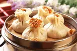 糯米烧卖 (3個)もち⽶の五⽬焼売(中国流ピリ辛しゃぶしゃぶ 冒牌火锅菜)