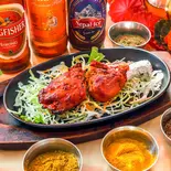 タンドリーチキン(1P) Tandoori Chicken (1 Piece)（インドレストラン＆バル アニルモーティマハル 玉津店）