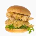 倍キンボシバーガー(塩)（バーガーキンボシお花茶屋店）