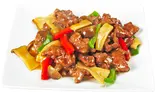牛肉のオイスターソース炒め（中華料理 梦園）