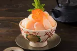 【冷】北海ホタテといくら丼冷やし茶漬け(海鮮屋が作る金のお茶漬け 溝口2丁目2号店)