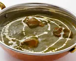 サグマトンカレー Sag Mutton Curry（インドネパールレストランかんぱい蒲田）