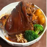 豚肘肉丼(大盛)（李記厨房）