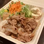 ジンジャーポーク丼(アディロンダックカフェ)
