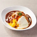 熟成ドミグラスオムライス チーズソース≪4289≫（洋食 KiKi 三宮南店）