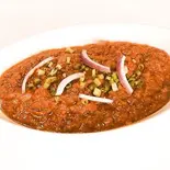 キーマラバブダルカレー Kima lababdar curry (ナン又ライス付きwith naan or rice)（本格インド料理 マンディル）