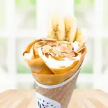 バナナキャラメル(増量)(ボリューム満点クレープ!CREPE咲)