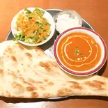 バターチキンカレー(プラシッダ ナン&カレーハウス 田端駅前店)