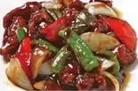 黒酢豚（黄鶴楼 餃子酒場）
