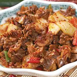 砂肝ピリ辛炒み(爆炒鸡胗)（寛窄巷子）