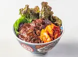 牛ハラミキムチ丼(ゴツ盛り牛カルビ丼 重兵衛 十三店)