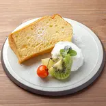 米粉のシフォンケーキ(クリームチーズ)（【オーガニックと米粉のお店】chou chou me cafe/sakabar）