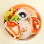 ドリンク付き ぎょうざ弁当 Gyoza bento with drink（FIL# -coffee and gyoza-）