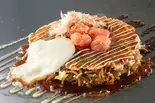明太チーズ玉モダン(お好み焼き おた福商店 八王子・日野店)