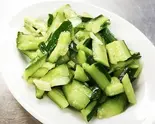 きゅうりの冷菜（台湾菜館 弘城）