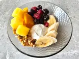 (人気ナンバー1)グリークヨーグルト&フルーツミックス/Greek yogurt & fruit mix(【ヘルシーアサイーボウル】&【グリークヨーグルト】 GOODスムージー 錦糸町店 Acai Bowls and Smoothies)