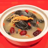 烏骨鶏湯 うこっけいスープ（中国料理 竹園 百年橋店）