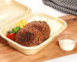 肉汁あふれる贅沢Wハンバーグ<濃厚とろ〜りチーズ>（名古屋飯 丼＆ハンバーグ専門店 躍郎喜(おどろき)）