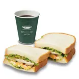 焼かない珈琲館のハウスサンドセットUntoasted House Sandwich Set（珈琲館 鶴見店）
