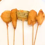 串揚げ5種（Care's Cafe ＆ Bar）