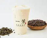 烏龍茶ミルクティー（一芳台湾水果茶 浅草雷門店）
