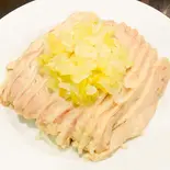 蒸し鶏ネギソースかけ(酔香園)