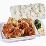 ホットチキン・塩あいもり弁当(ホットチキン2個,旨塩2個)（鹿島田あげもん屋ぶんご）