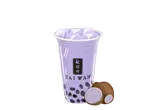 No7. タピオカタロ芋ミルク 珍珠芋香奶/Tapioca Taro Milk（李記 小籠包専門店・タピオカ専門店）