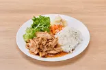 国産豚バラの生姜焼きプレート(糀まちカフェ。)