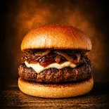 【当店人気No.1】NeVaDaテリヤキバーガー（BRISKSTAND麻布十番店）