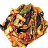 茄子の味噌炒め 【酱茄子】(中華料理 聚楽園)