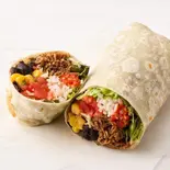 スパイシーポークブリトー Spicy Carnitas Burrito（フリホーレスブリトー＆サラダ 麻布十番）