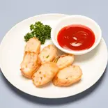 カニ肉の湯葉巻き揚げ Crab Wrapped in Tofu Skin（中国料理 品珍酒家 大和店）