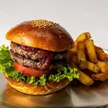 ダブルバーガー（BLACK ROCKS BURGER SHIBUYA）