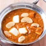 パニールマッシュルームカレー Paneer Mushroom Curry（インドネパールレストランシリス）