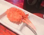 ズワイ蟹爪（牛かつ 宮下）