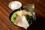 野菜3点盛ラーメン ライスセット（百麺 中目黒店）