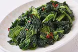 ほうれん草炒め(新中華めし屋)