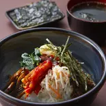 ビビンバ(スープ付き) 中（炭火焼肉たけのうち本店）