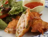 海老春巻き(PRAWN SPRING ROLL)（インドアジア料理家帝 YETI）