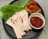 蒸し豚（ハナ食堂）