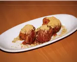 サーターアンダギー 黒糖＆黒蜜（濱焼魚萬 おもろまち駅前店）