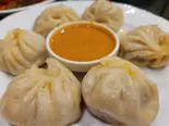 スチームモモ (餃子)Steam Momo (Dumpling)8P（エスニック料理ハリオムEthnic Food HARI OM）