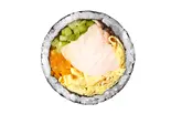 【ヘルシー】鶏むね肉キンパ + 青唐辛子マヨ (チキンブレストキンパ + チョンヤンマヨ)（삼청당三青堂 韓国プレミアムキンパ専門店）