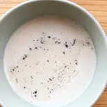 ほうじ茶みるく（ひよこのカフェハウス）