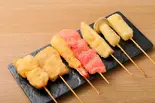 串カツ盛り合わせ(7本)（焼鳥・串カツ たま 名掛丁店）